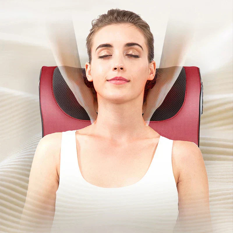 Maiross International™ Red Pillow Massager – جهاز تدليك الوسادة الحمراء