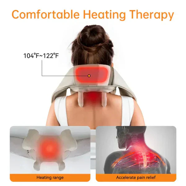 Maiross International™ Kneading Massager (Shoulder and Neck) – مدلك عجن للكتف والرقبة