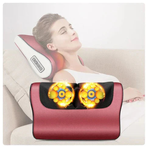 Maiross International™ Red Pillow Massager – جهاز تدليك الوسادة الحمراء