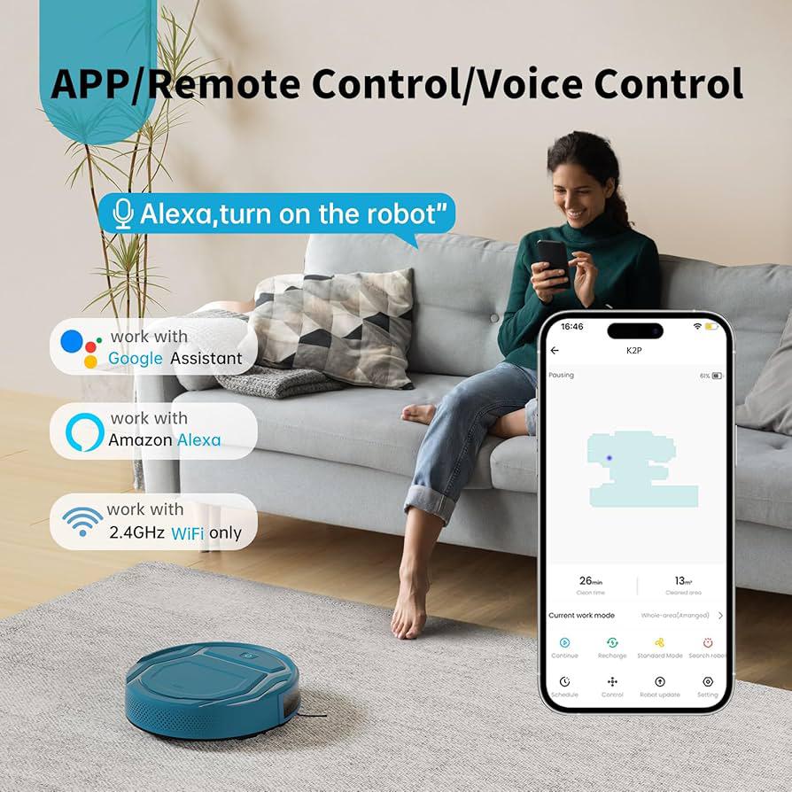 Maiross International™Smart Robotic Vacuum Cleaner