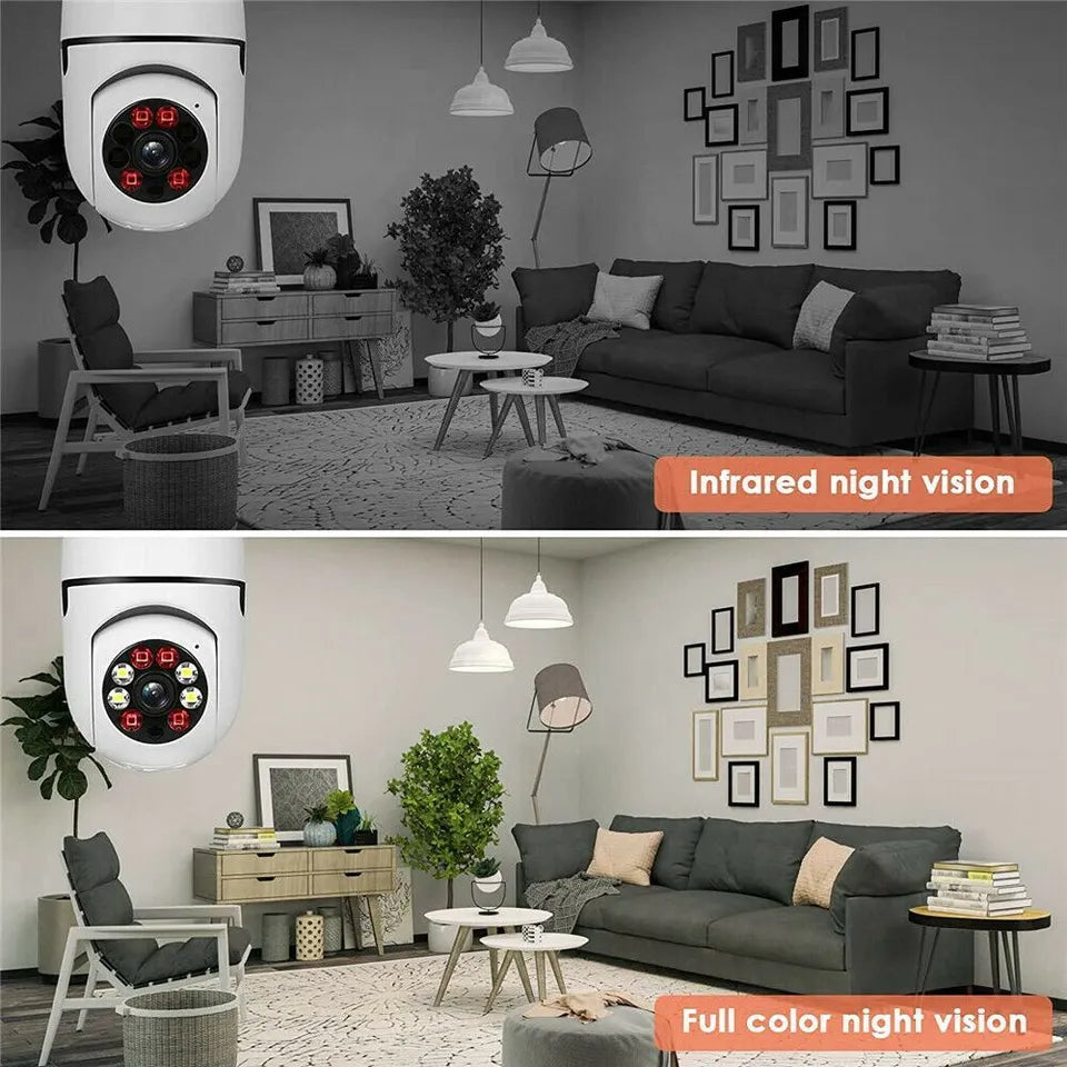 Maiross International™ Night Vision Wireless Bulb Camera